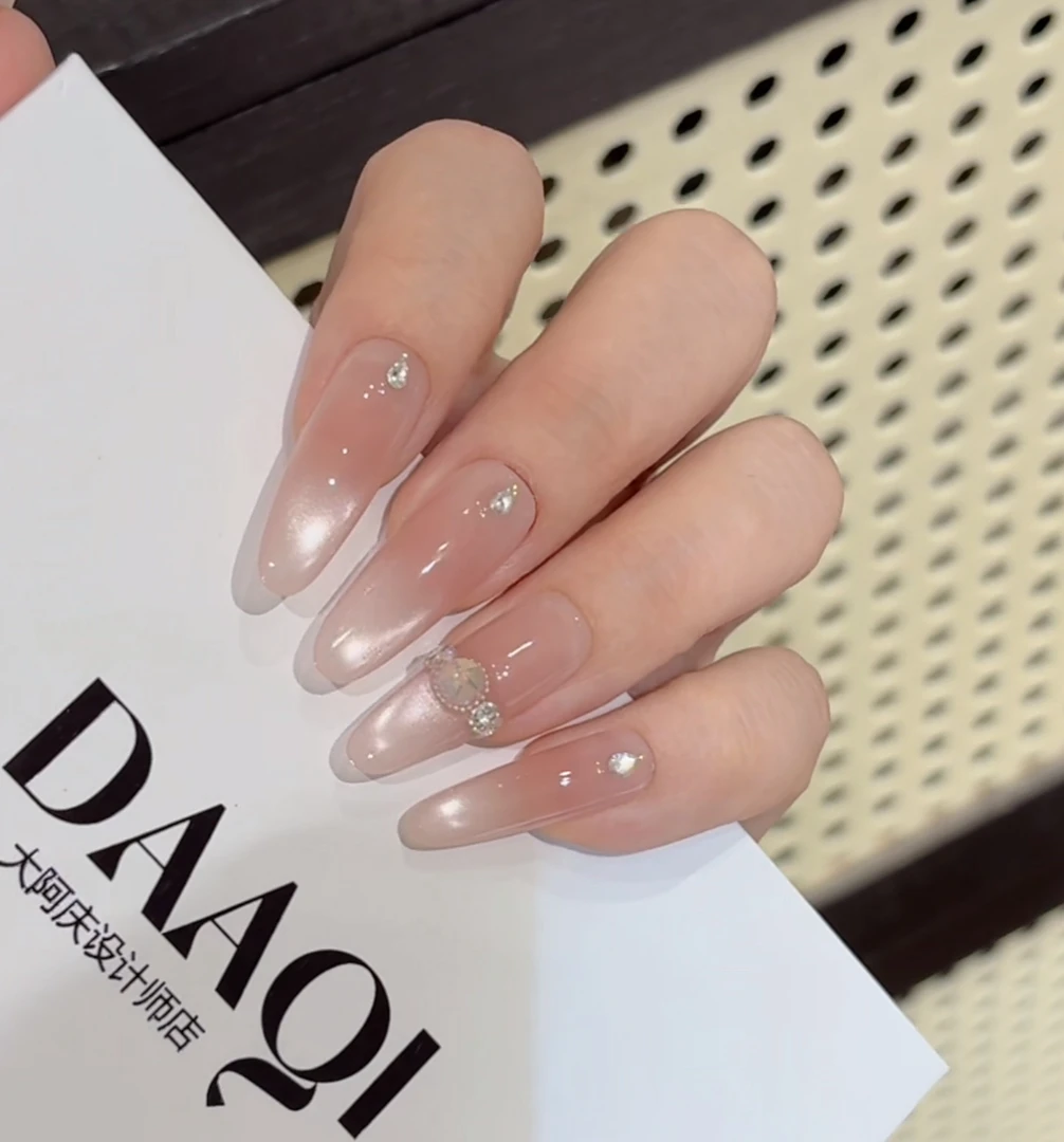 【一克拉】主钻是华子纯手工制作穿戴甲10片