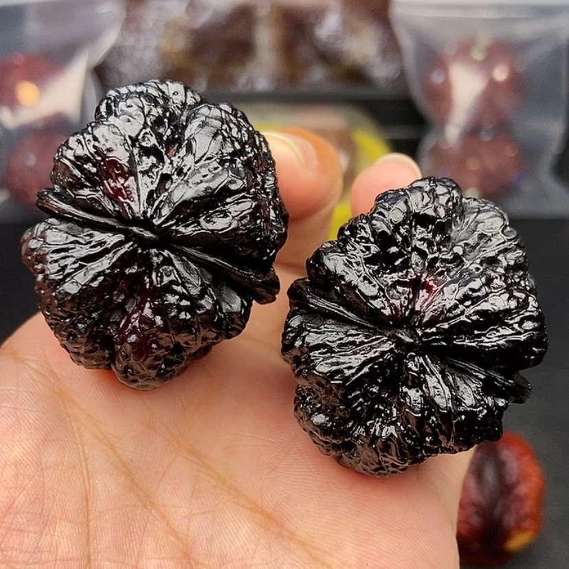 【闪购商品】把件文玩核桃41尺蝴蝶蟾