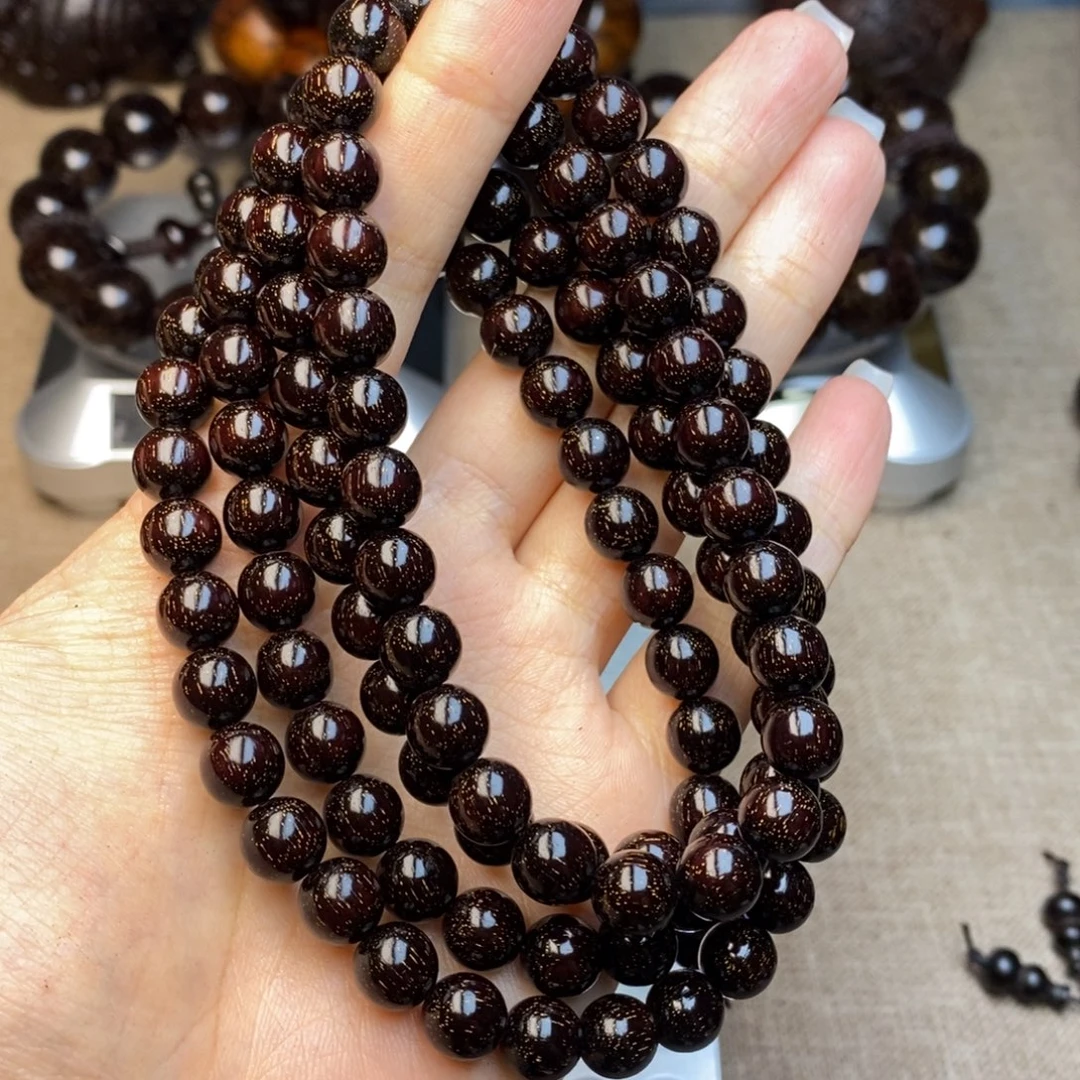 檀香紫檀（小叶紫檀）0.8爆星108