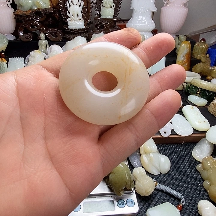 和田玉未镶嵌挂件用****5