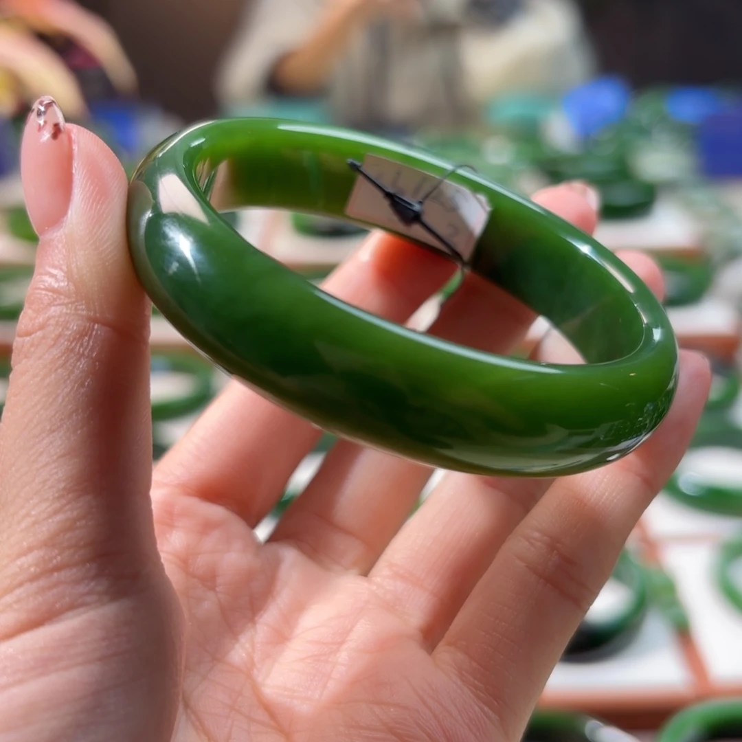 未镶嵌手镯和田玉（碧玉）56.57