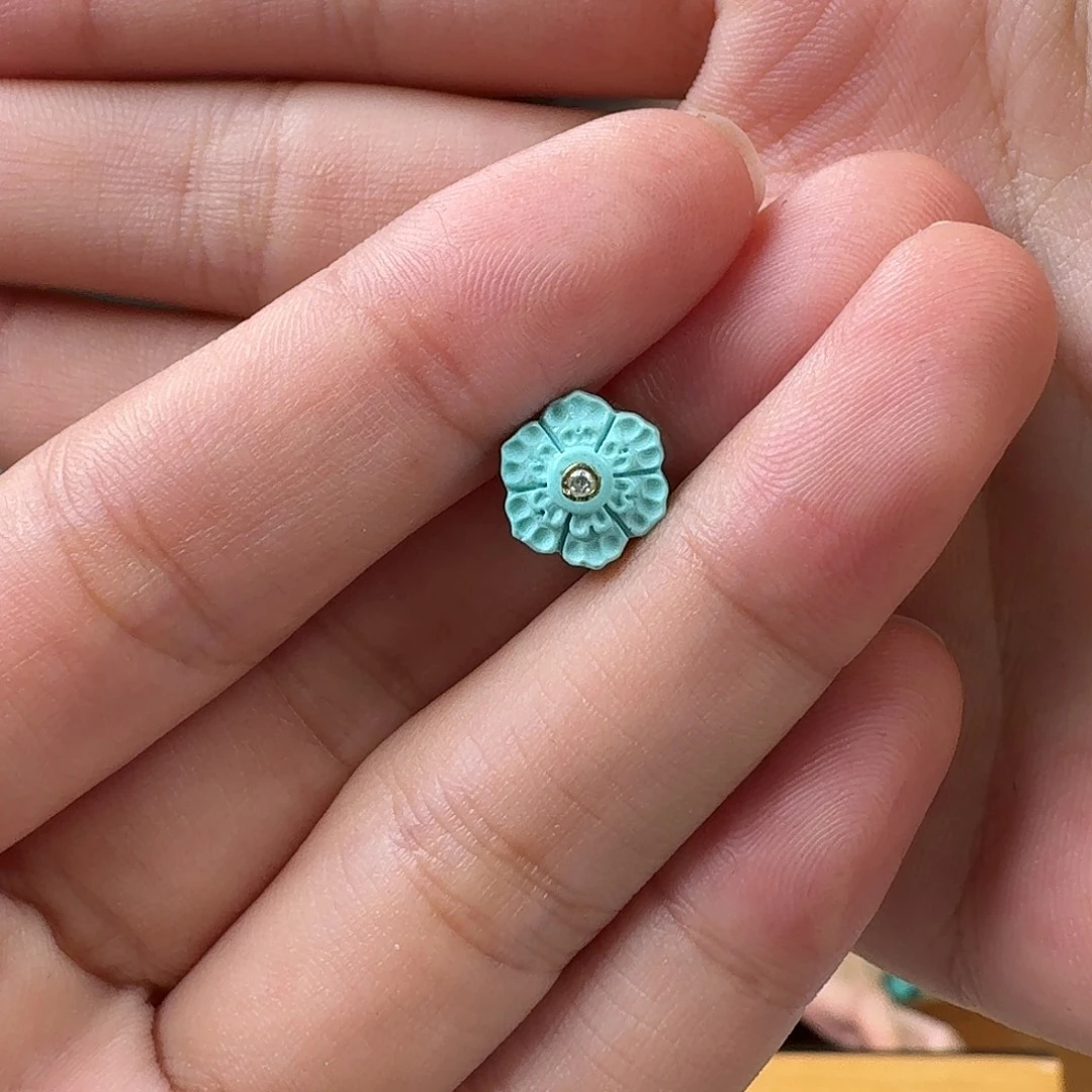 绿松石未镶嵌珠宝奇石