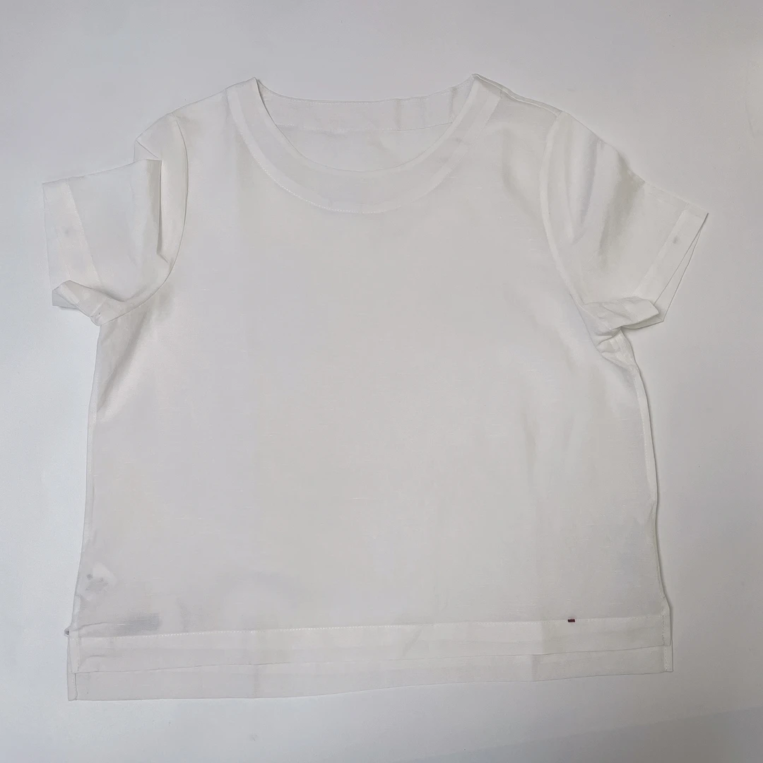 【麻布情结】极简麻料圆领T恤