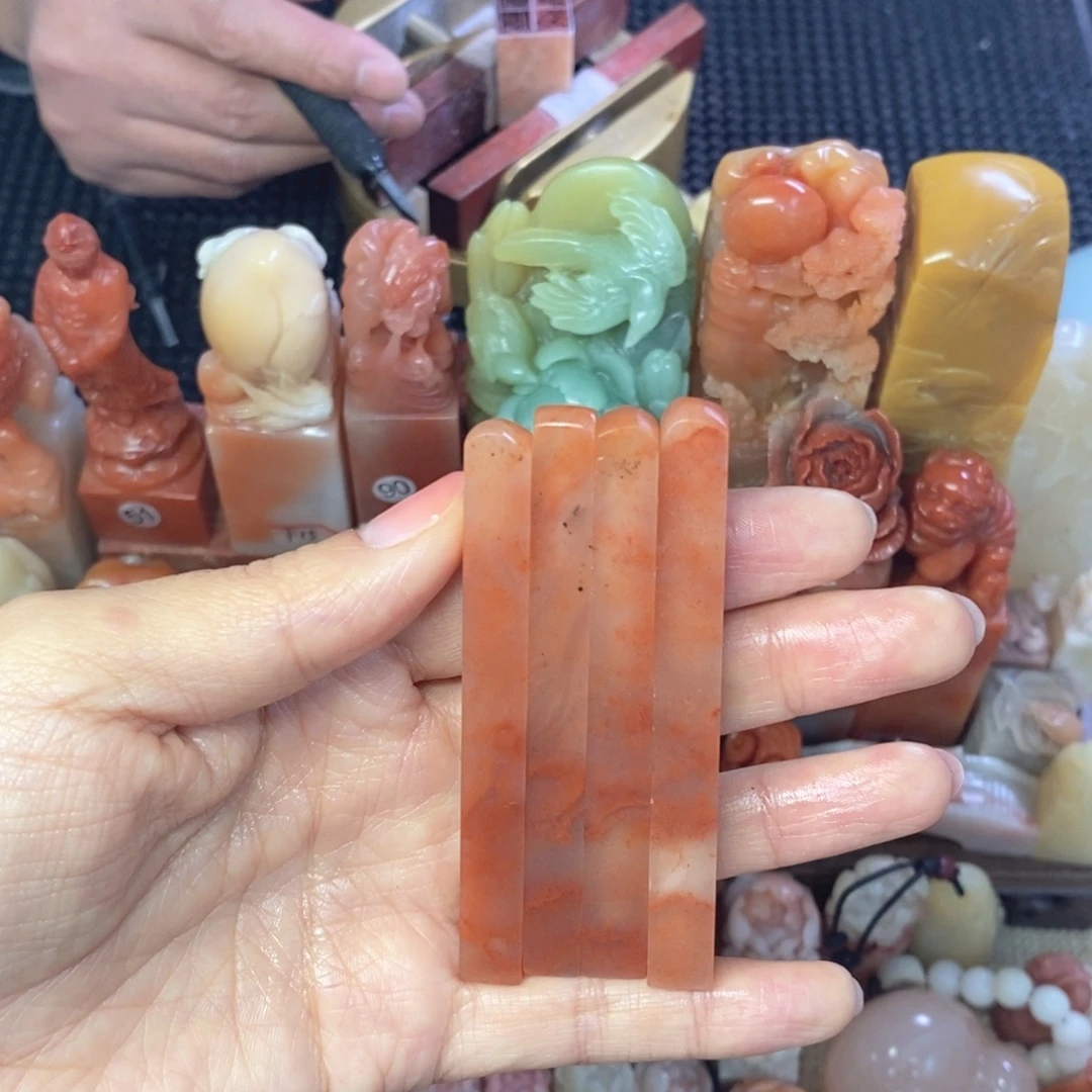 寿山石印石牙签印