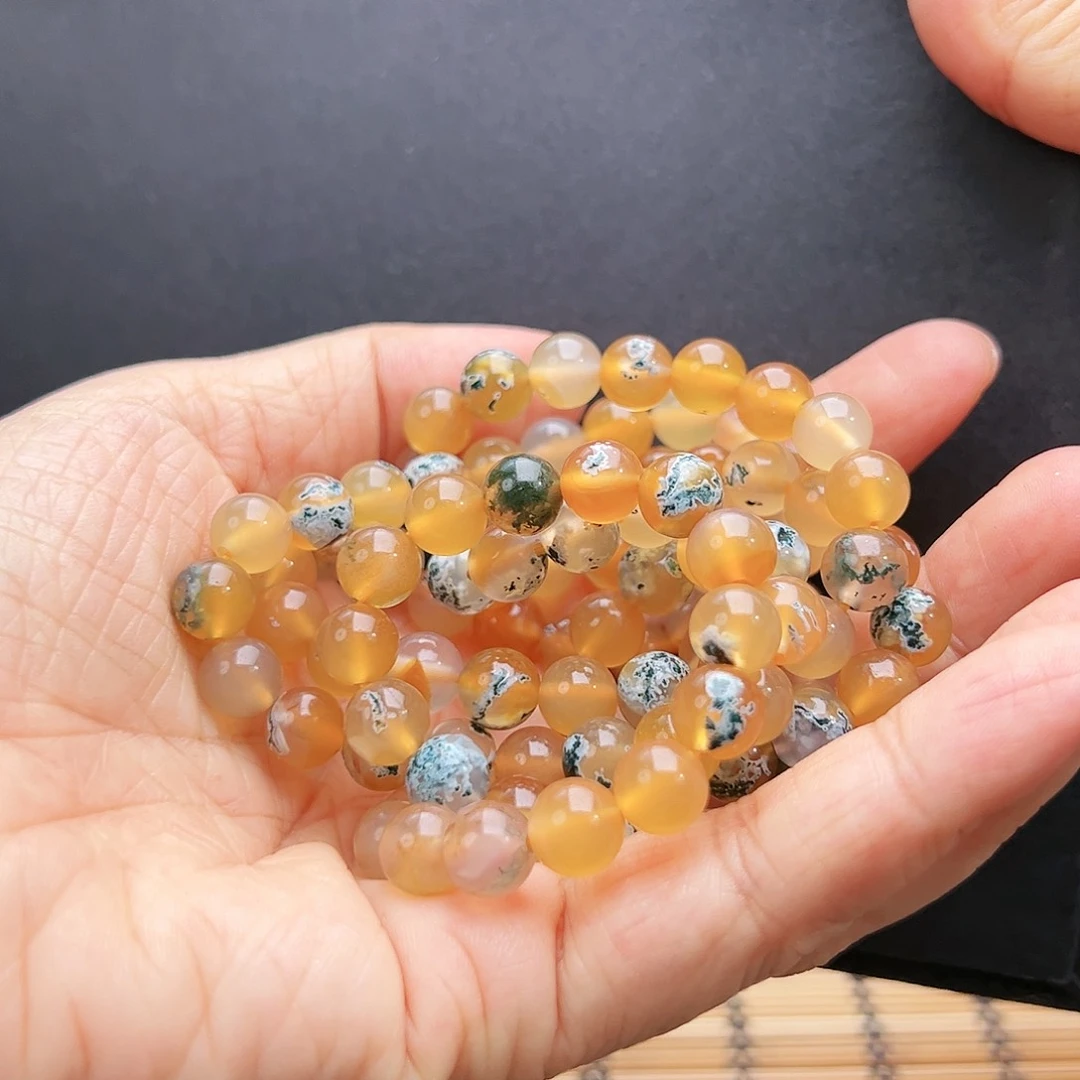 未镶嵌玛瑙/玉髓珠宝半成品