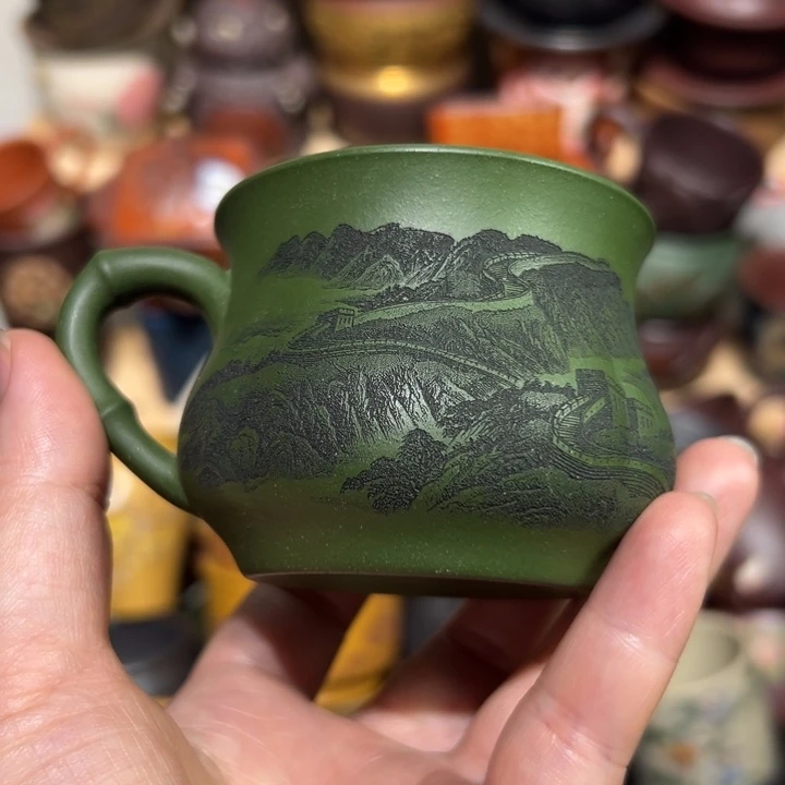 茶杯紫砂宜兴紫砂主人杯