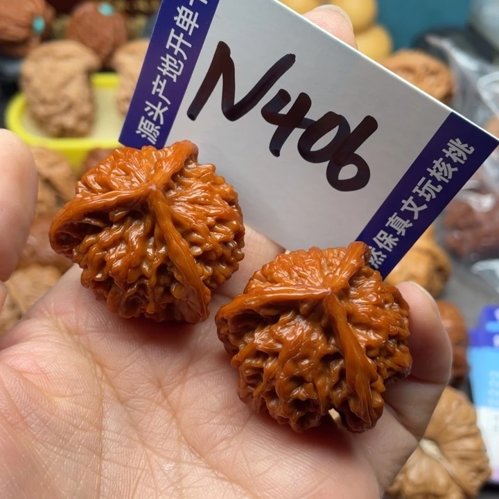 把件桃核三棱36尺