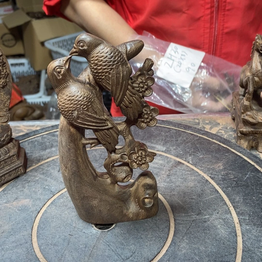 往***右木成品摆件福利放漏