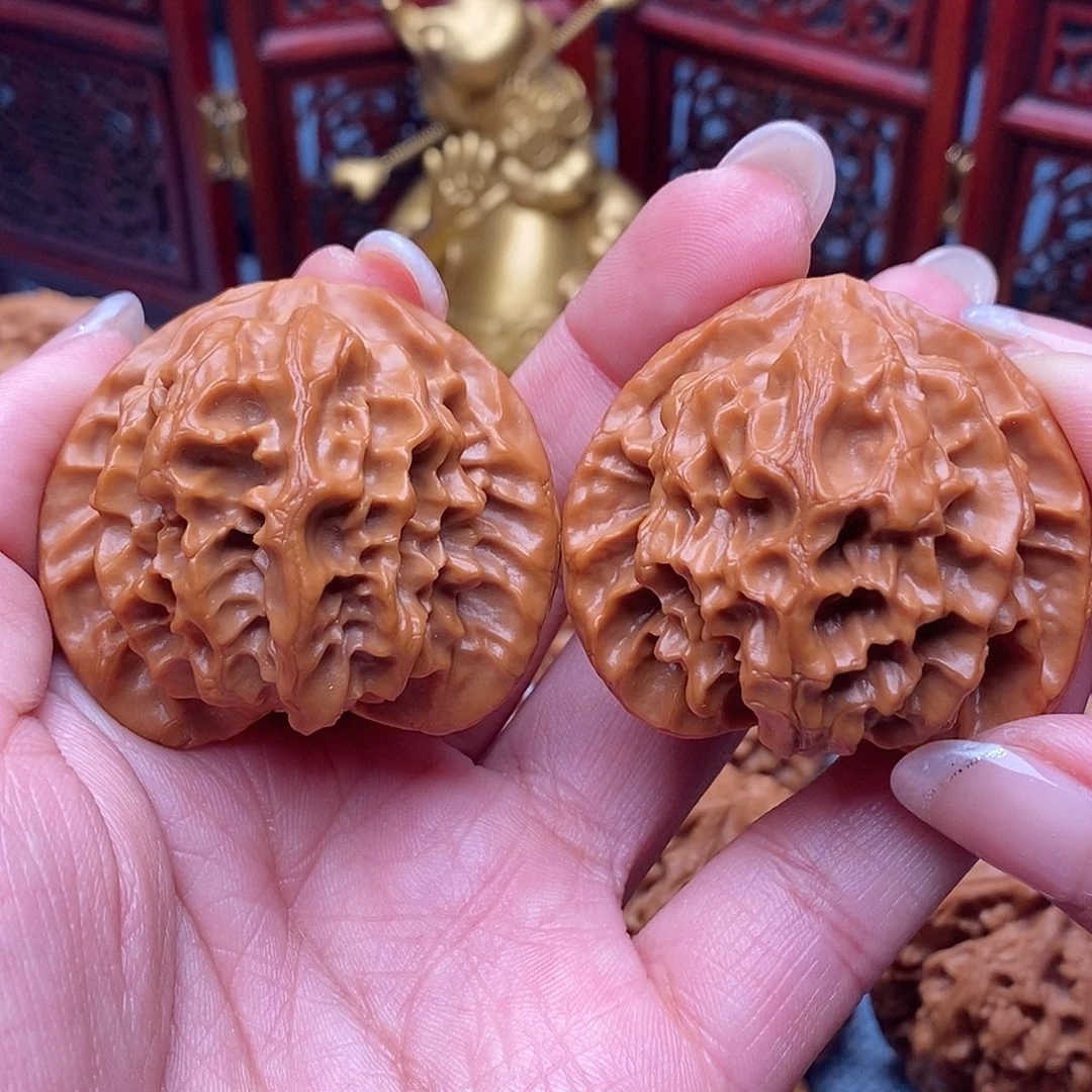 把件文玩核桃毕业太行龙鳞45全品