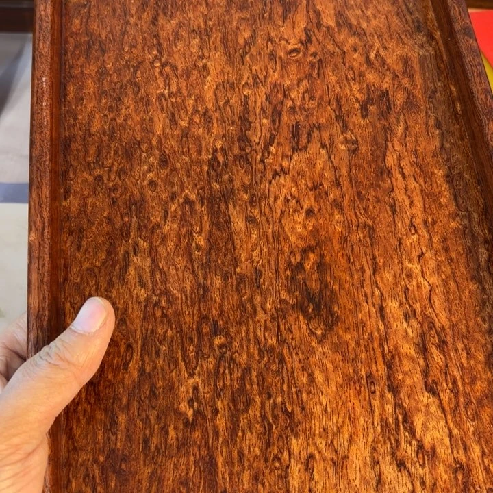 木缅甸花梨独板托盘