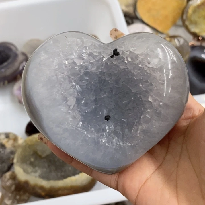 未镶嵌紫晶珠宝半成品34