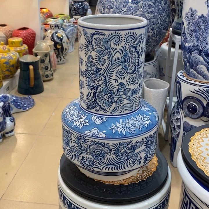 【闪购商品】摆件飞*陶瓷花瓶摆件。。