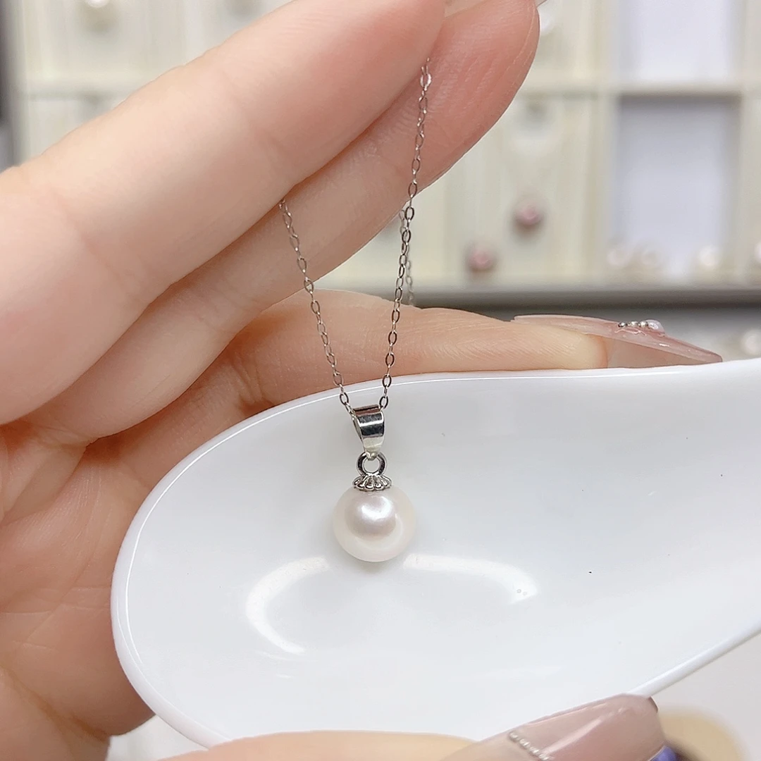 合金吊坠(赠链)淡水珍珠