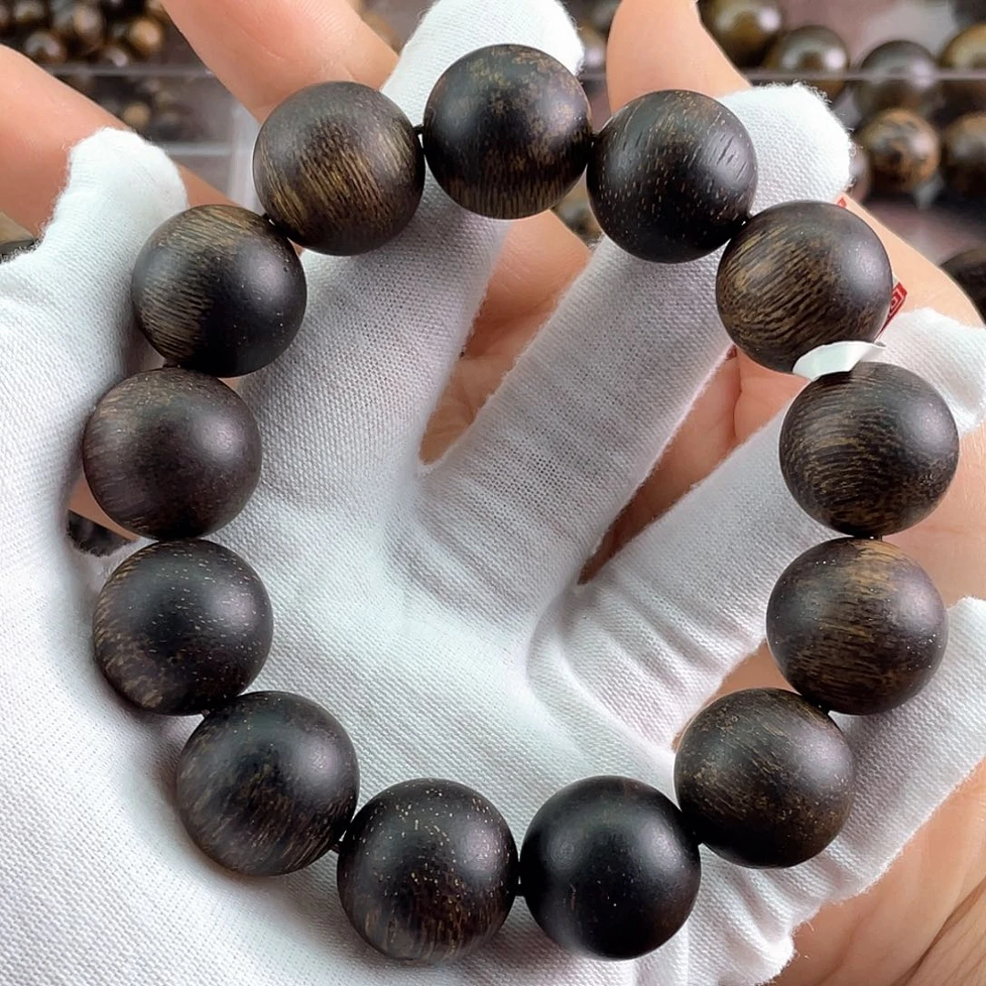 沉香手串水*越南芽庄白棋