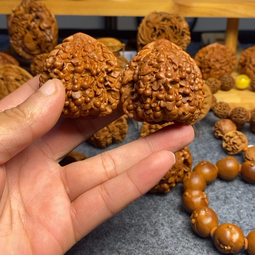 【闪购商品】核桃手串/手链临**点桃核雕刻