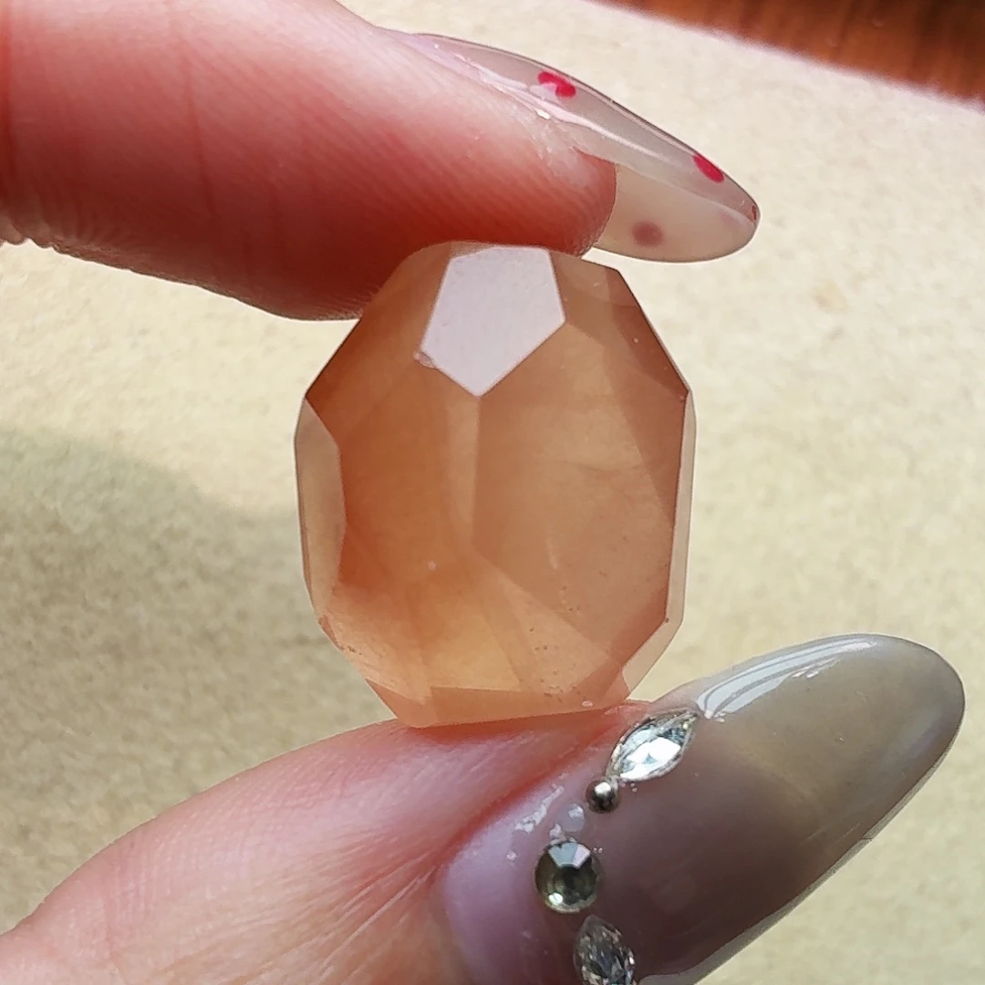 未镶嵌水晶珠宝半成品兔毛随形