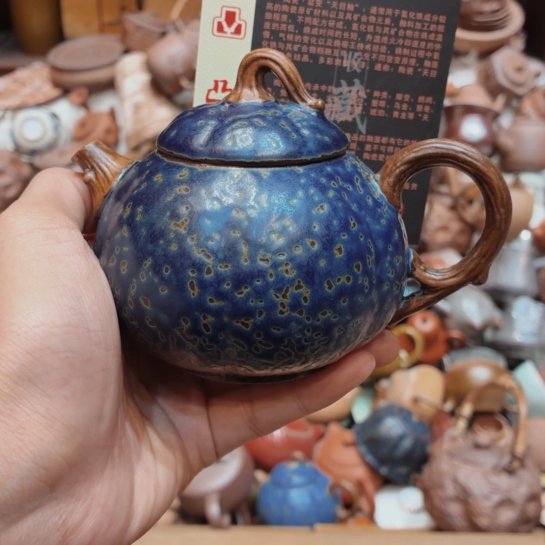 柴烧老岩泥高温茶器皿