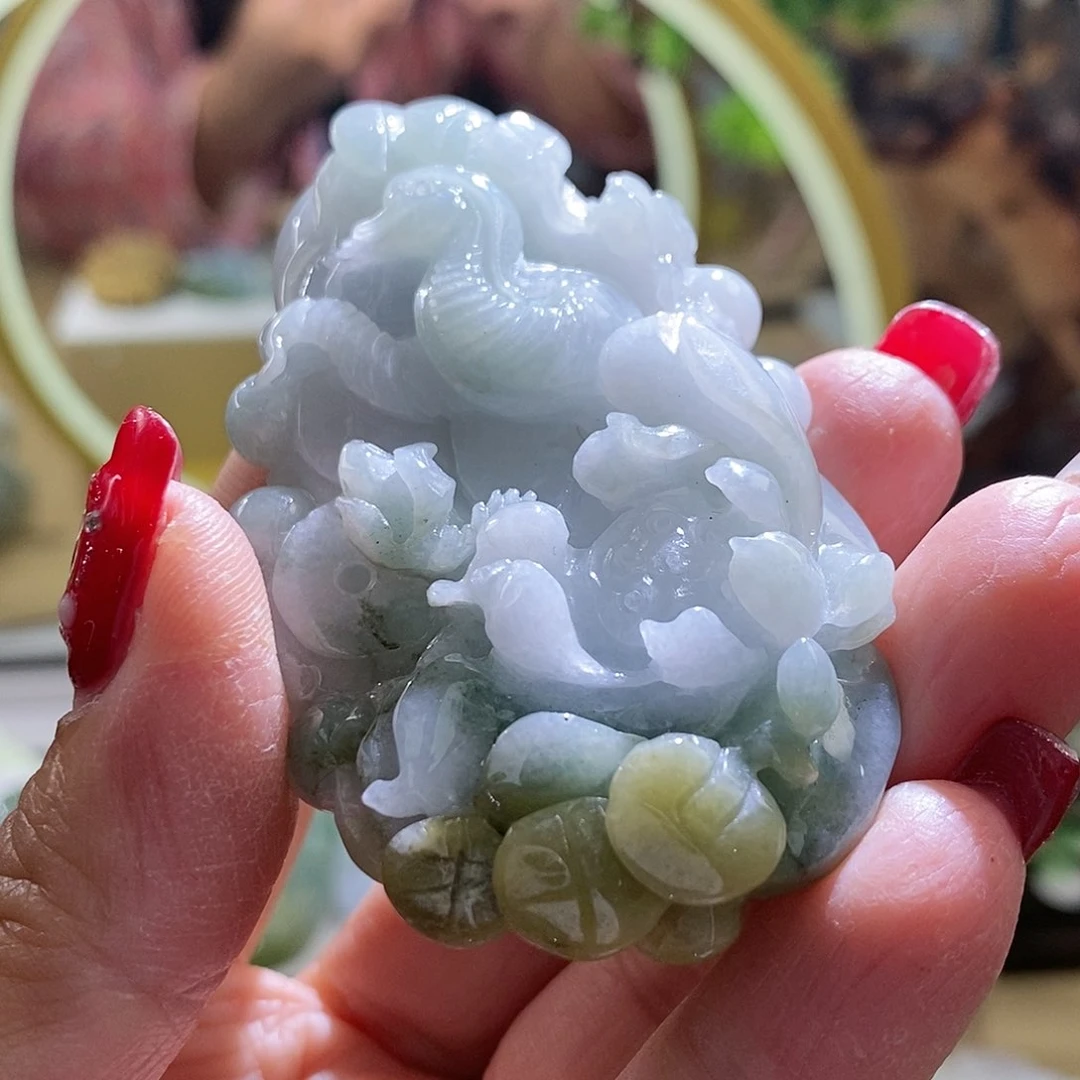 【闪购商品】翡翠颈饰未镶嵌蛇