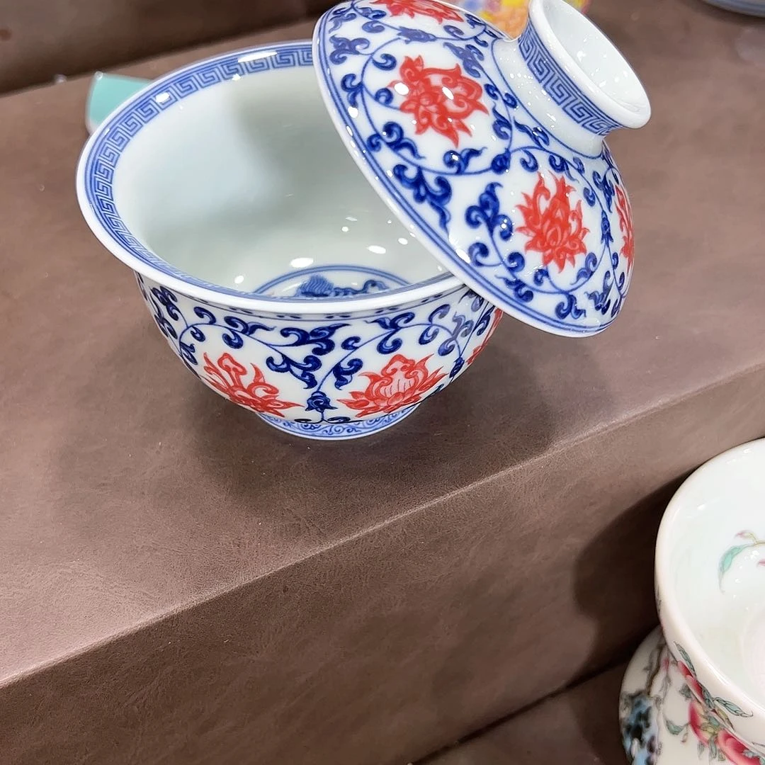 盖碗景德镇去景德镇的路上看到