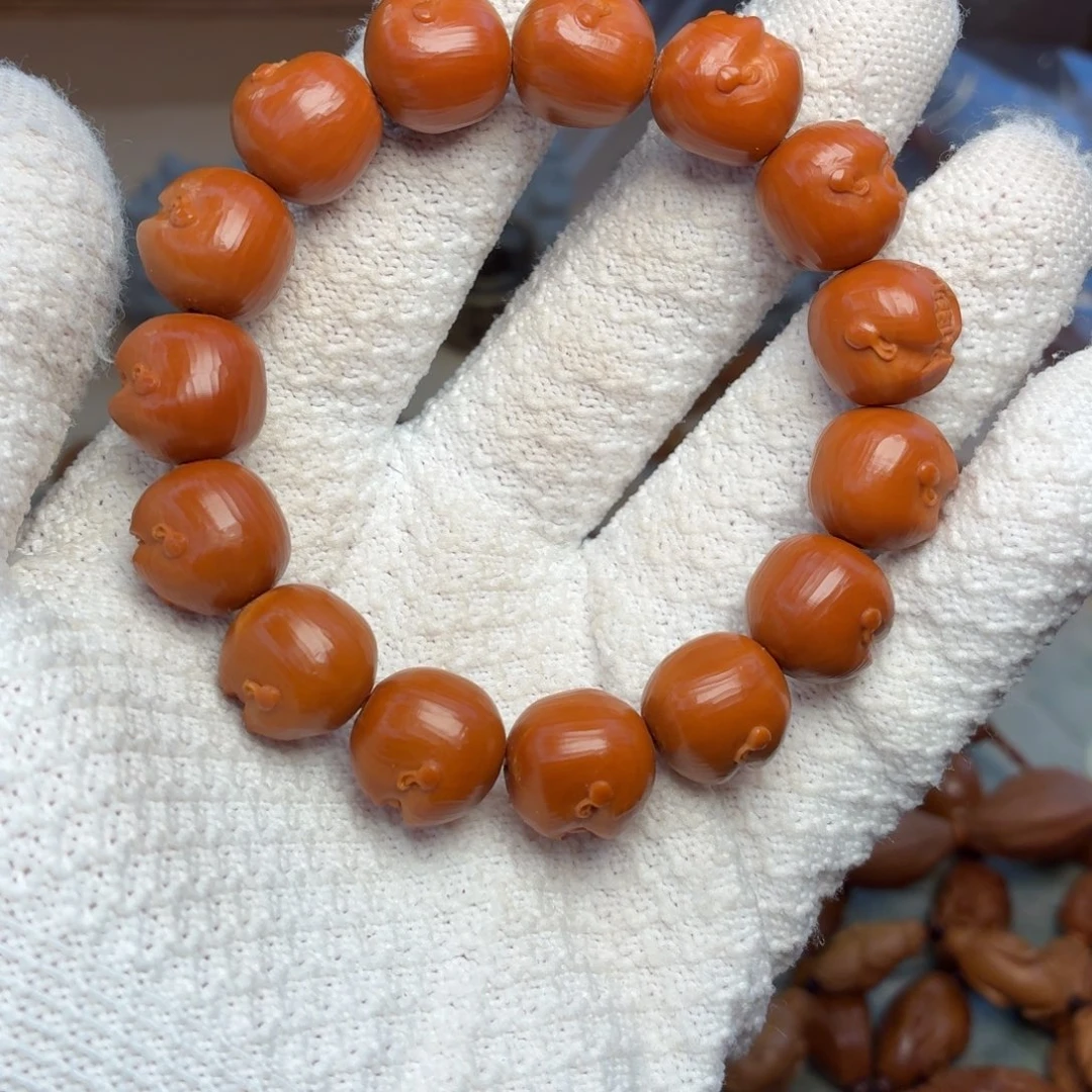 羊****橄榄核手串小百态