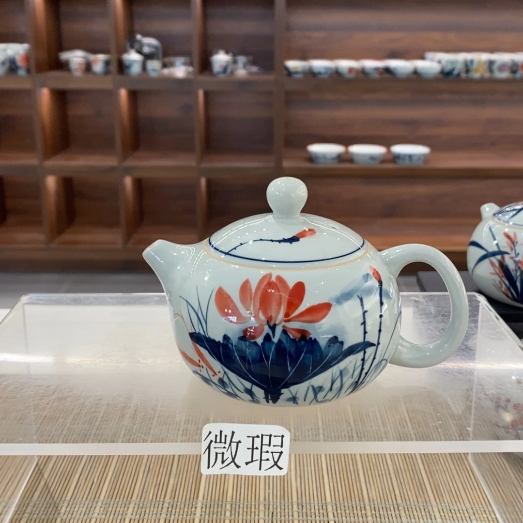 釉下彩手工绘制手工绘制