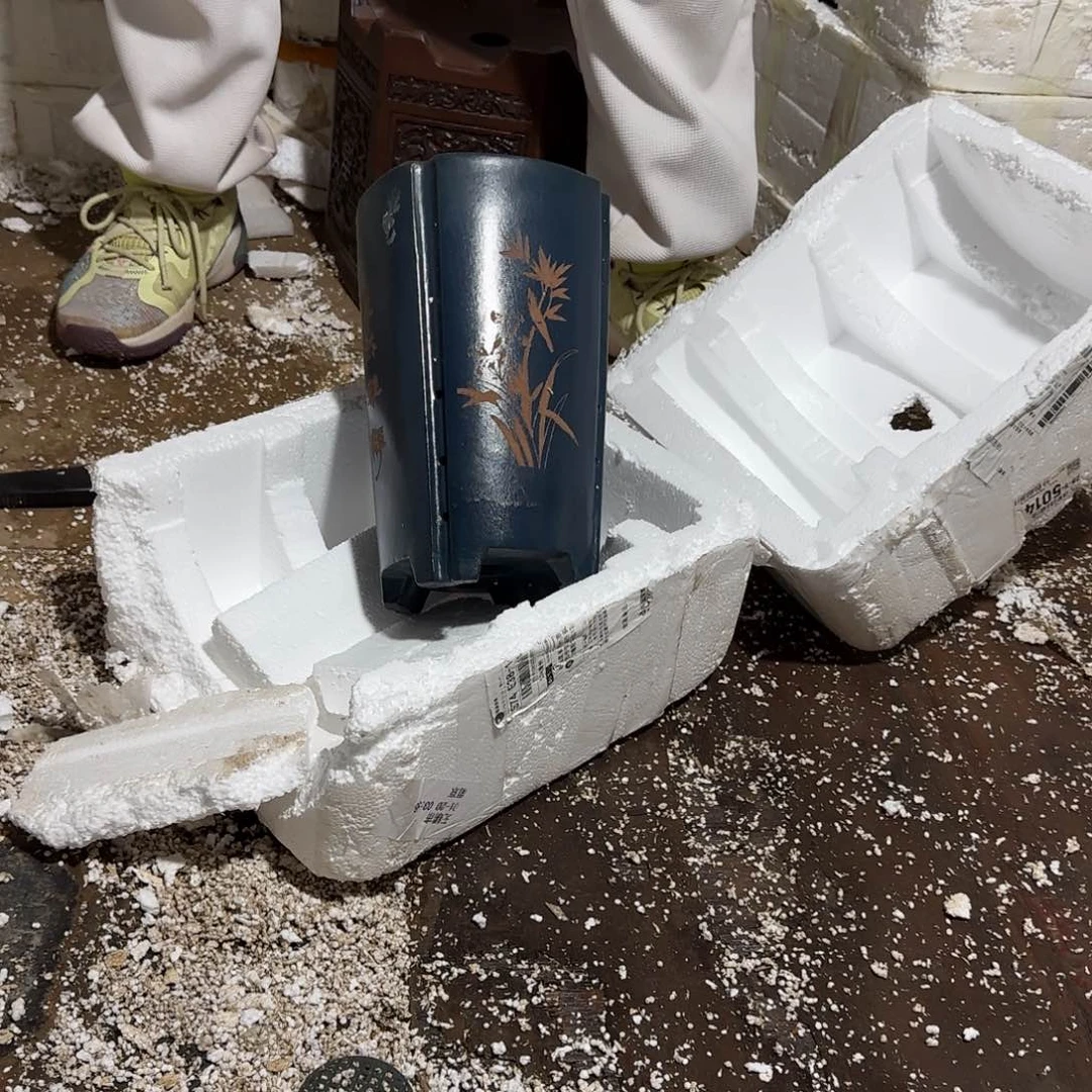 紫砂花盆口径15.25口径