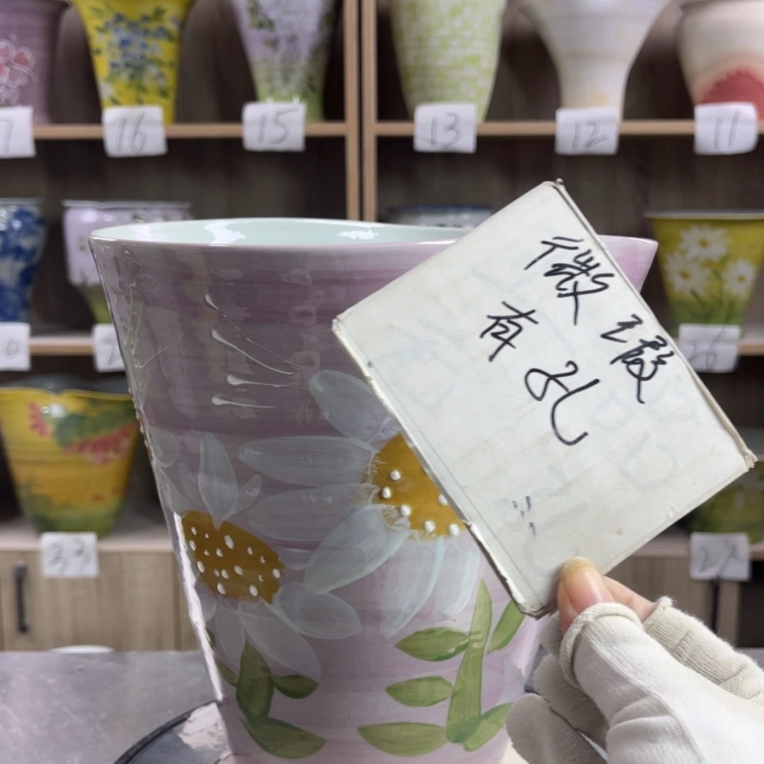 景德镇陶瓷花盆花盆