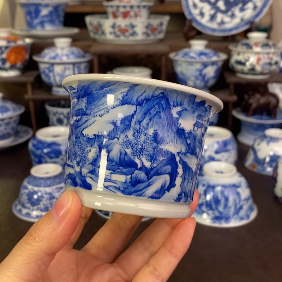 景德镇陶瓷手工手绘