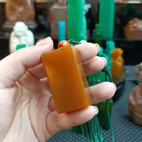 寿山石印石素章石