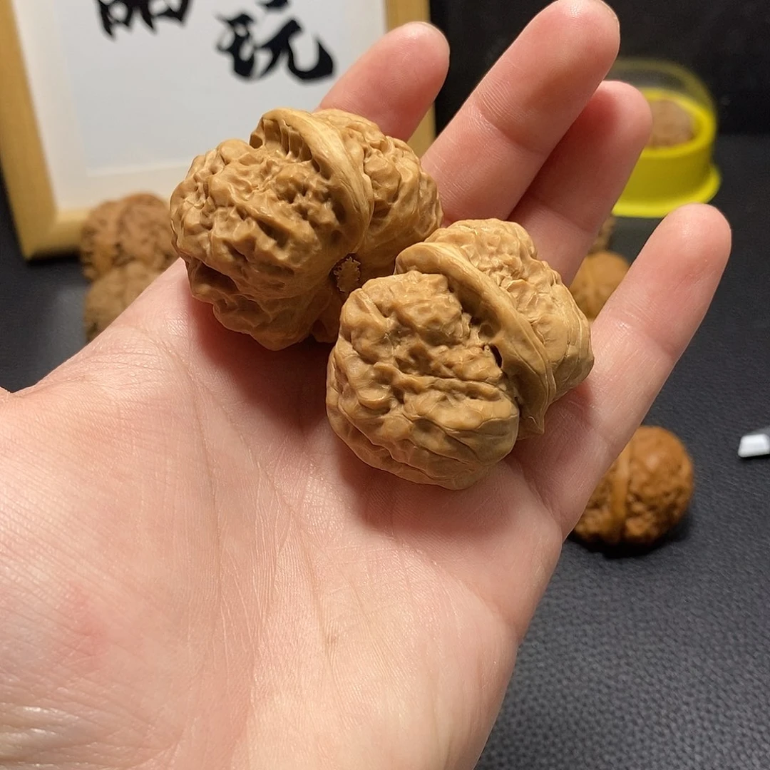 文玩核桃把件我**船蛤蟆