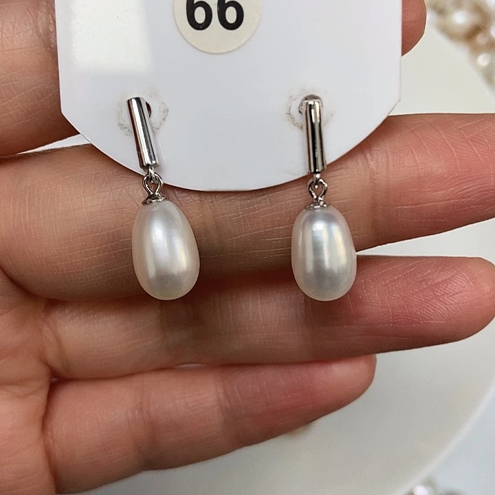 淡水珍珠银S925镶嵌手绳