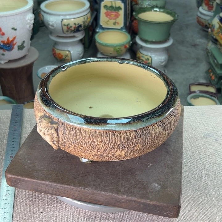 泳坤堂石湾盆陶瓷