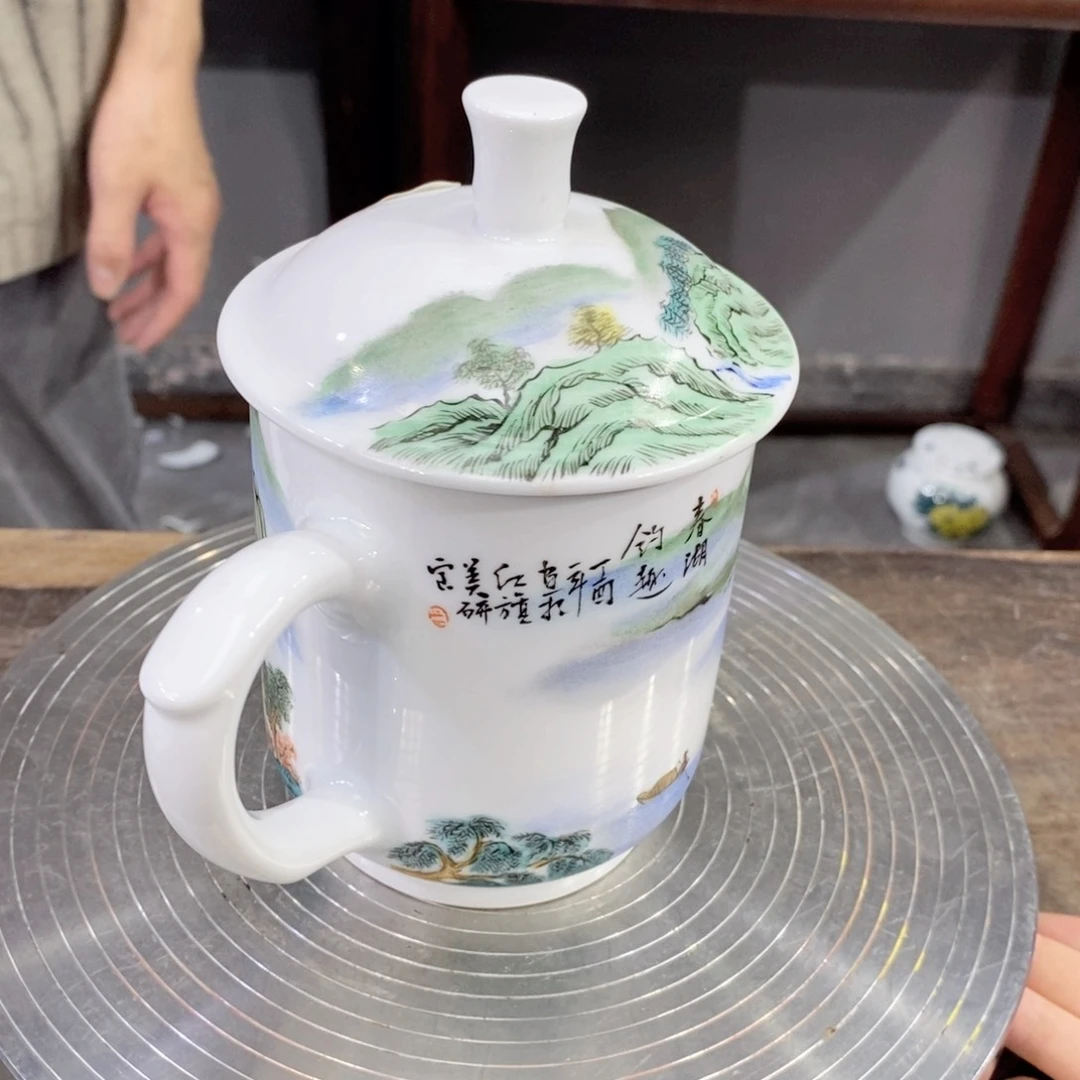 摆件吴义松陶瓷直播间1594