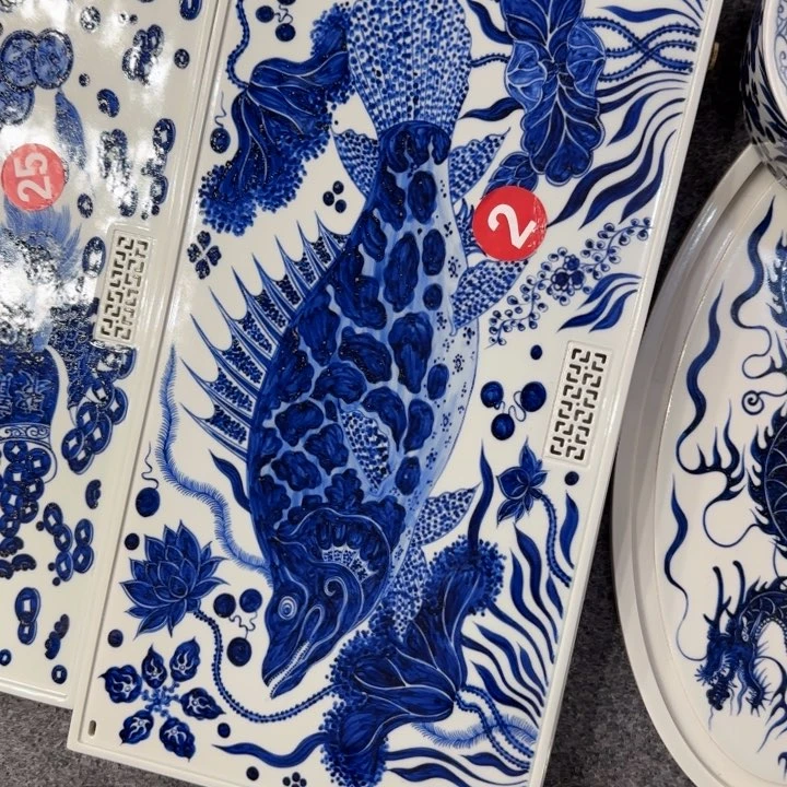 【闪购商品】午*言景德镇手工手绘陶瓷