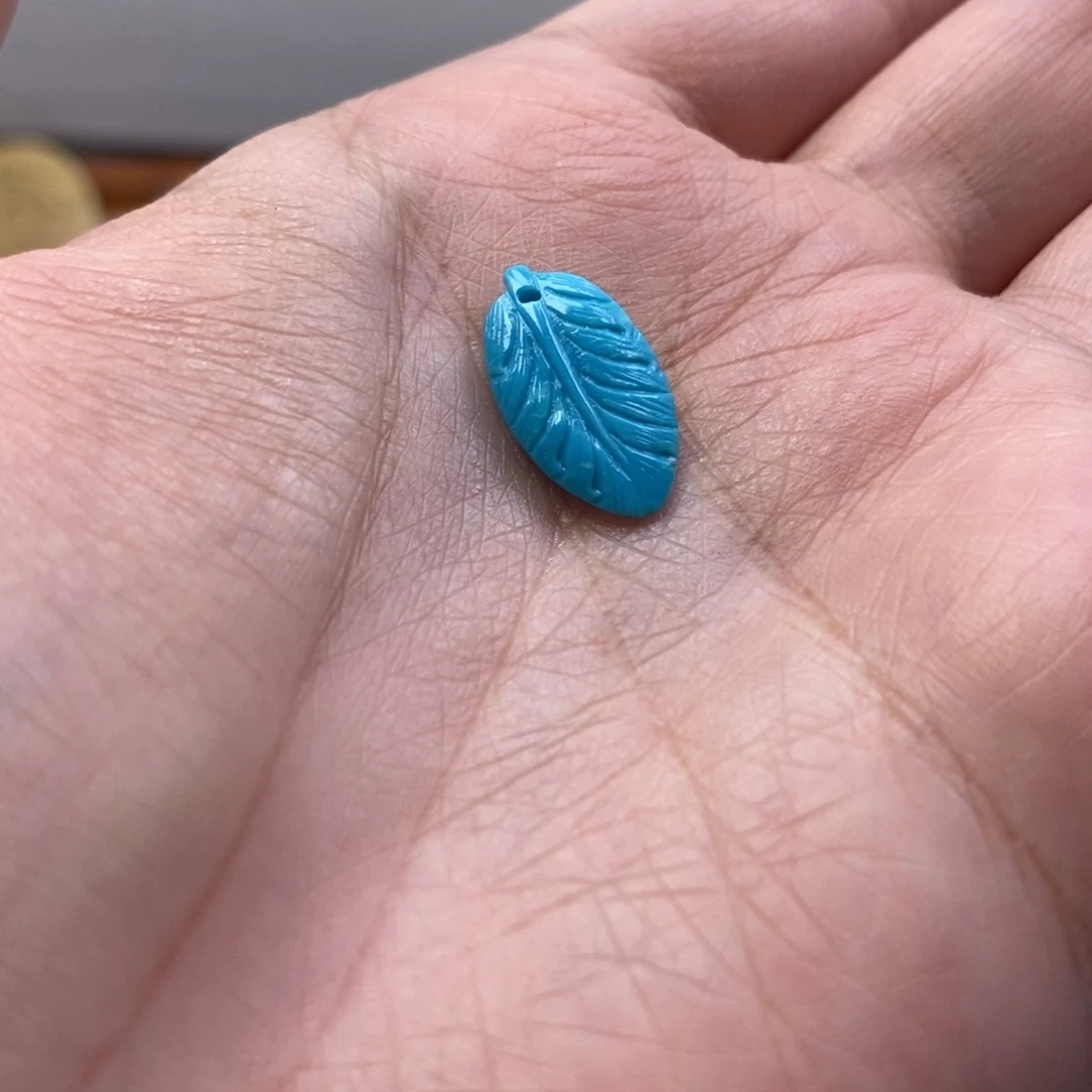 未镶嵌绿松石珠宝半成品