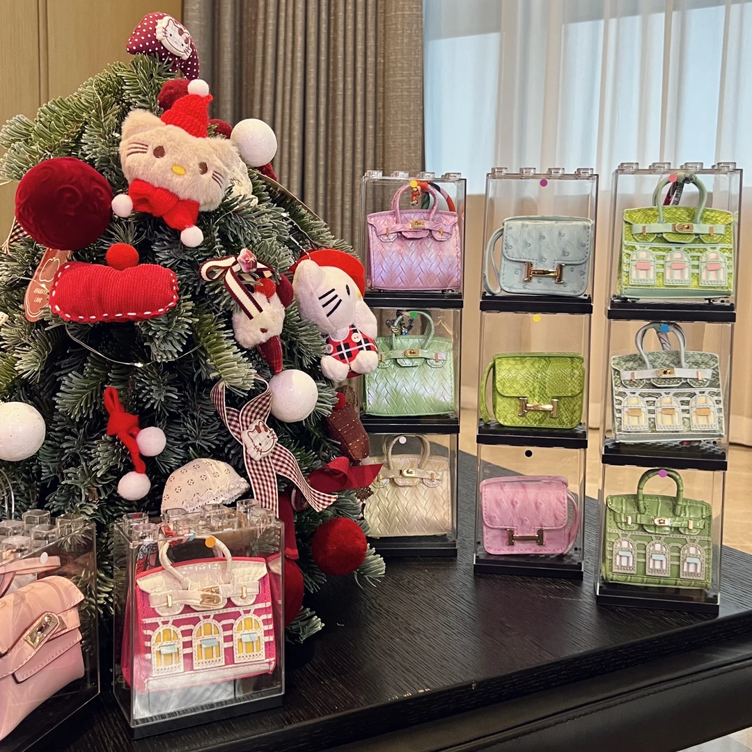 美少女潮玩Mini零钱包可爱耳机包饰品挂件女生迷你创意时尚