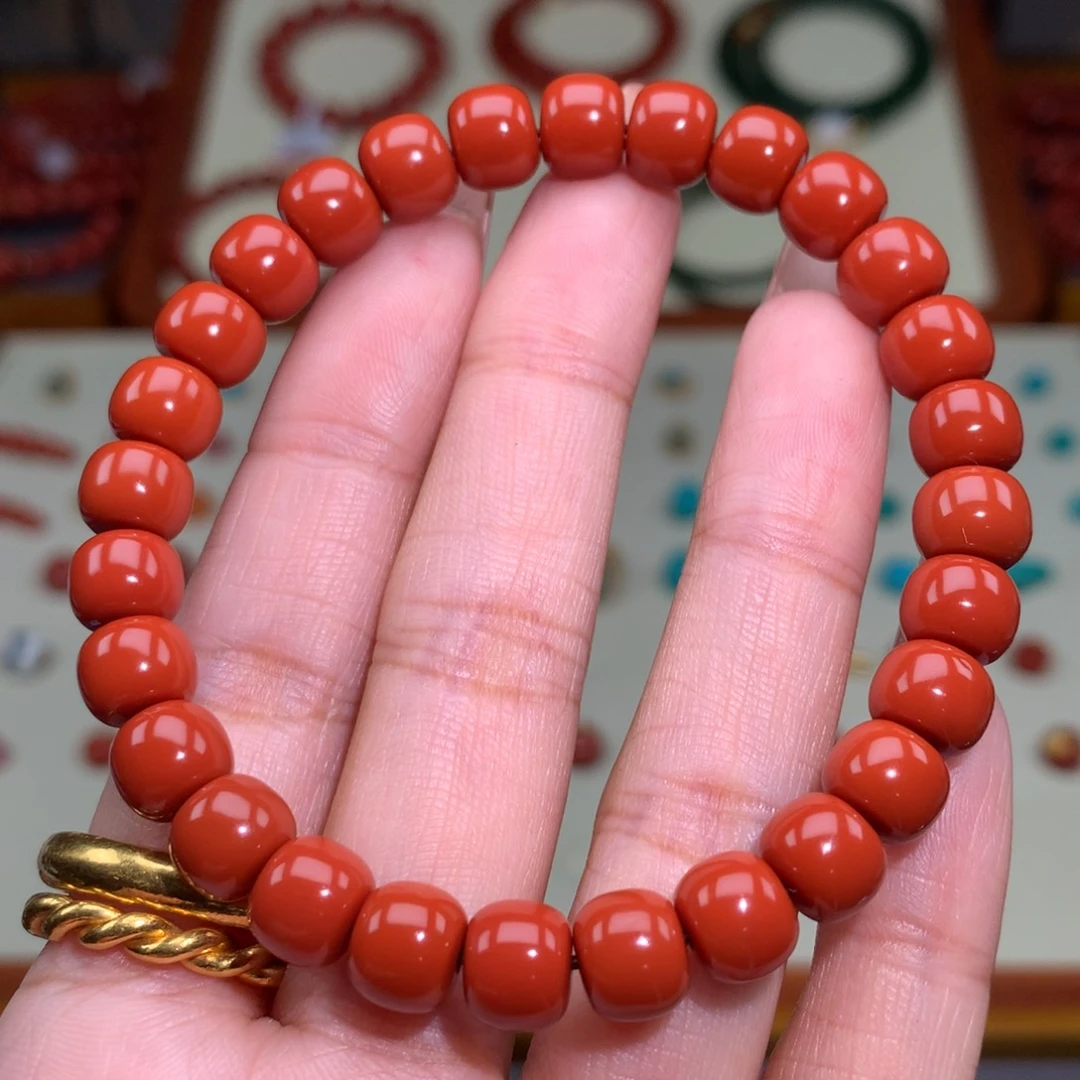南红玛瑙颈饰未镶嵌