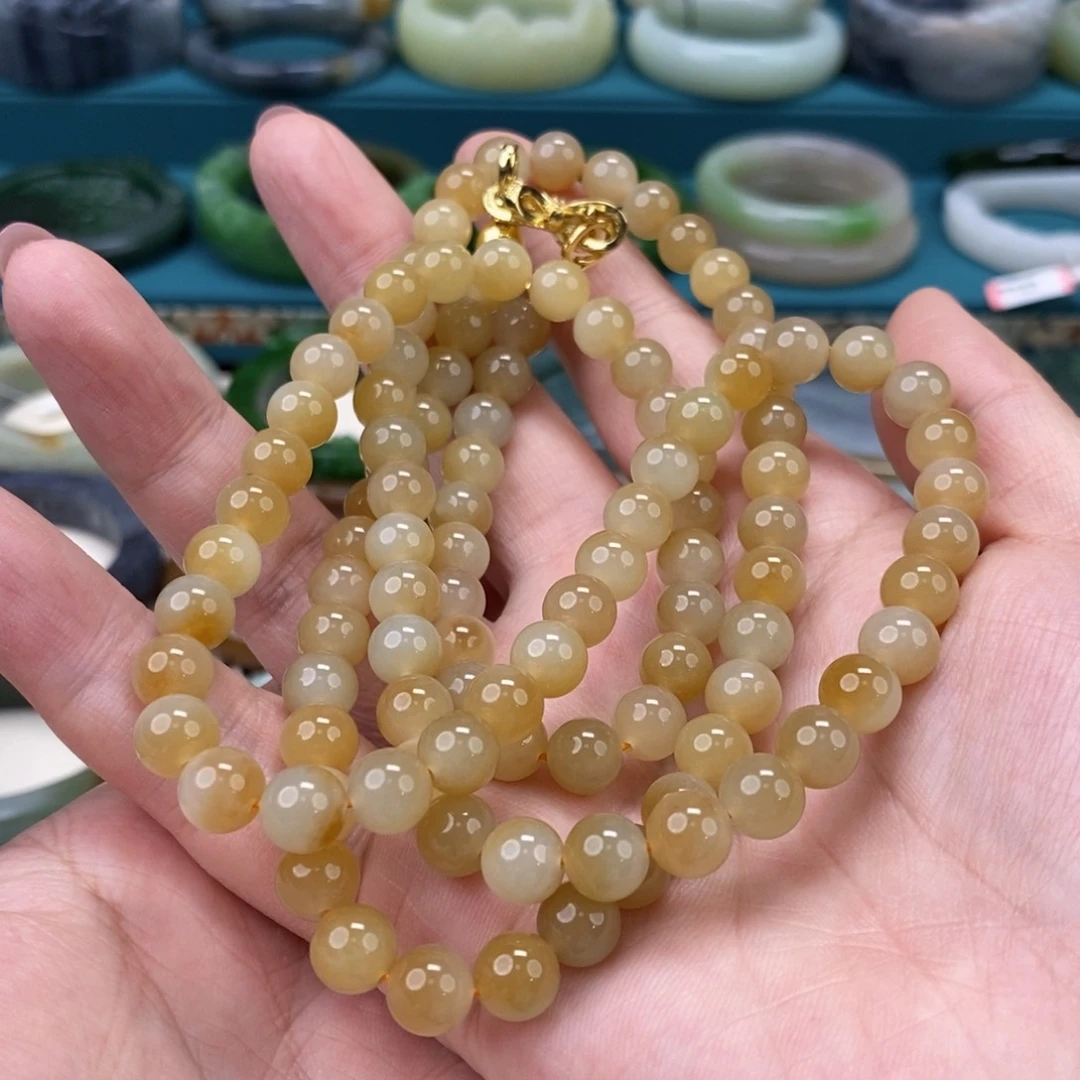 和田玉珠子未镶嵌R****3