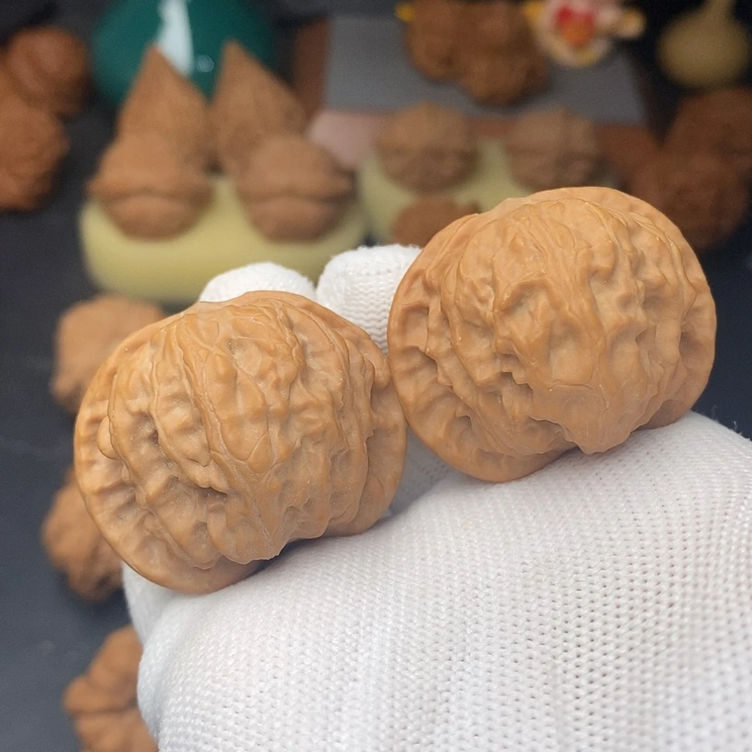 把件文玩核桃野狼全品39.5