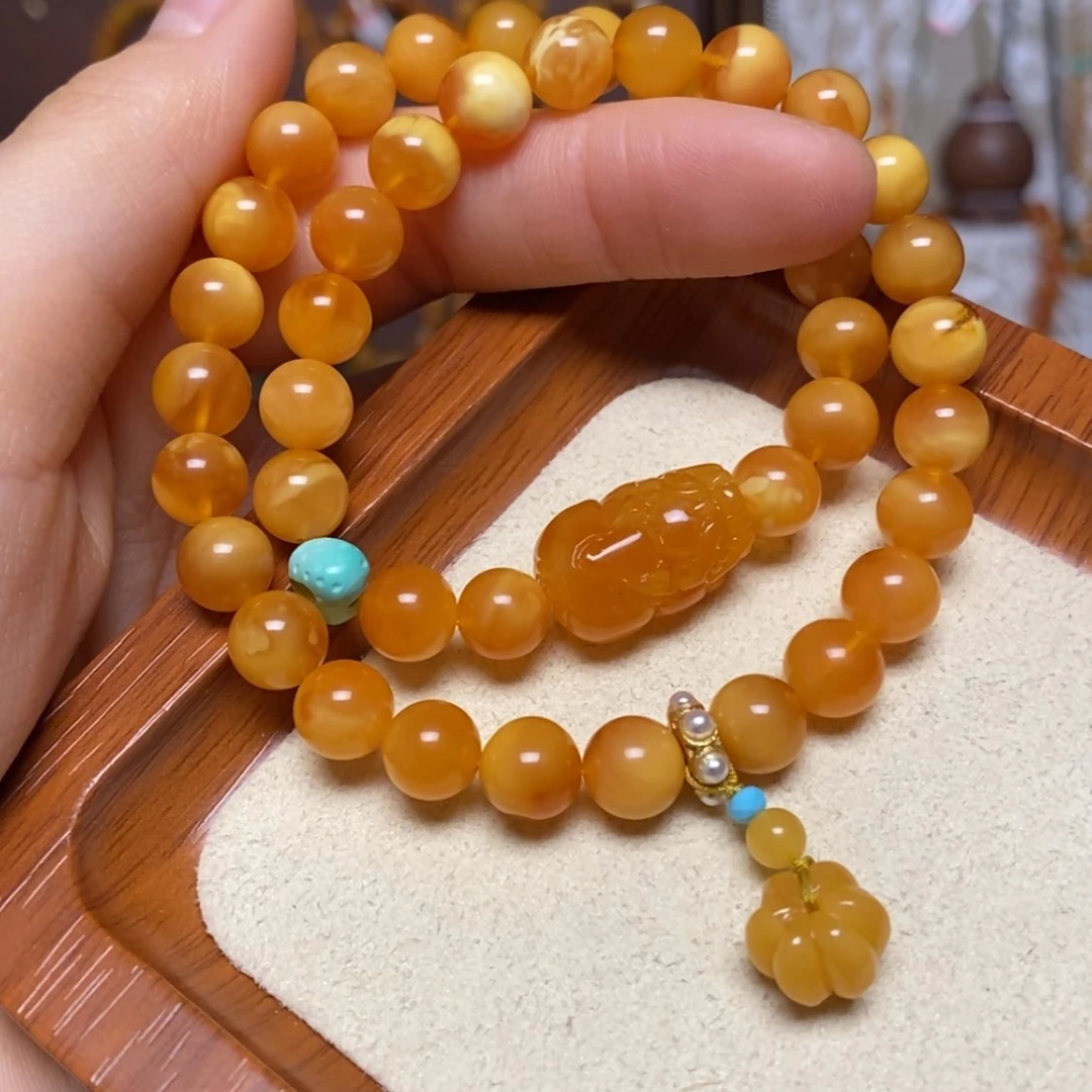 【闪购商品】手链蜜蜡未镶嵌手串