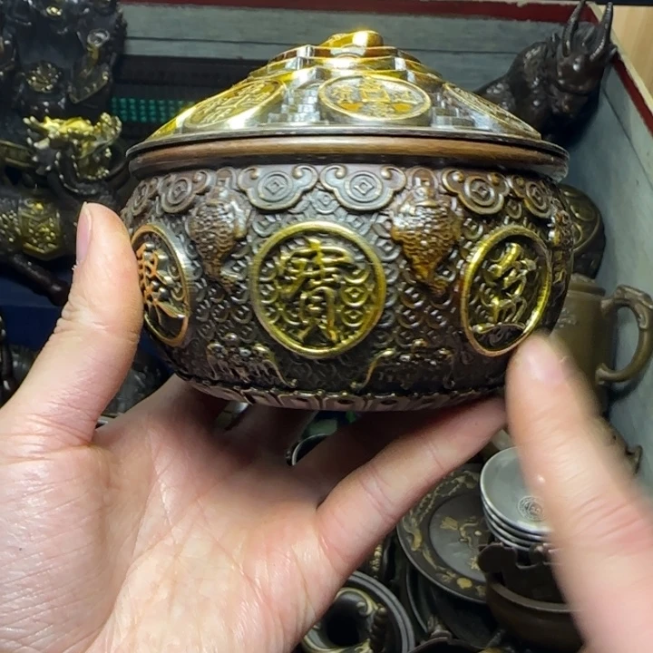 铜器把玩摆件链接