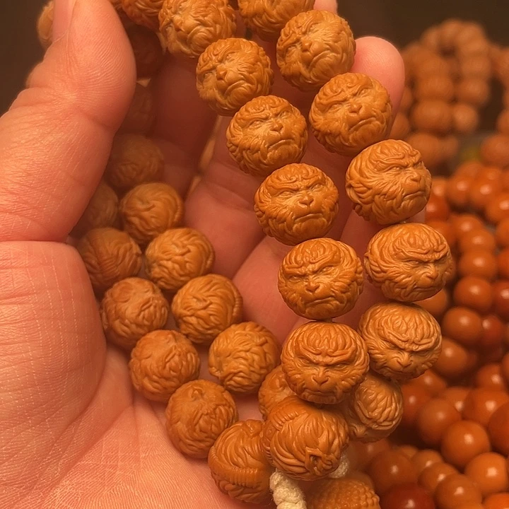 猴头核桃手串黑神