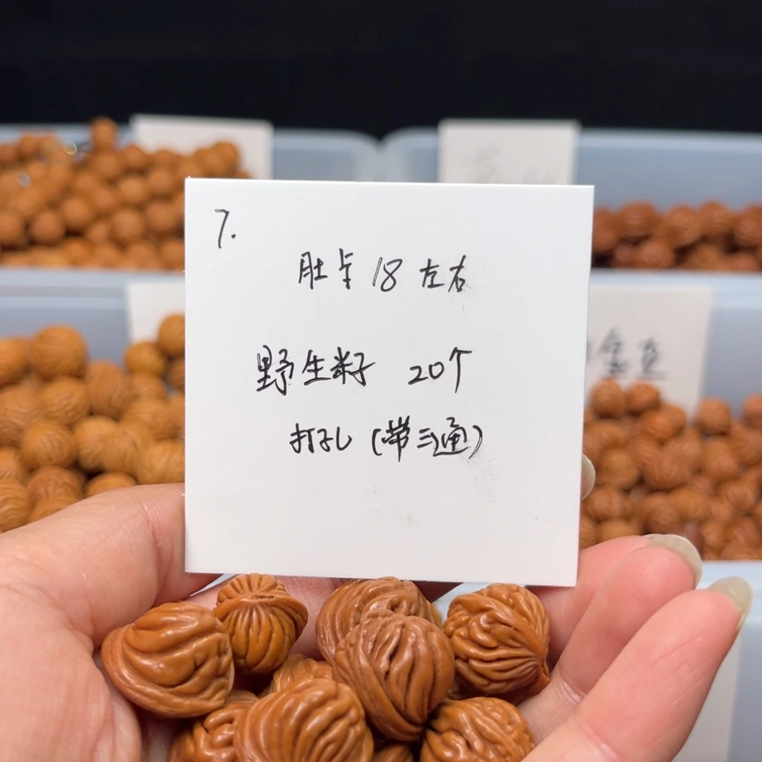 文玩核桃手串桃核