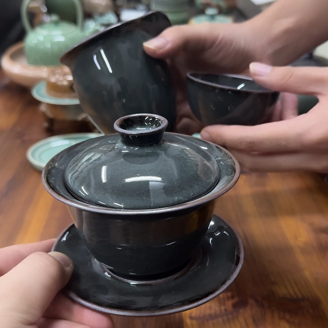 小仲青瓷茶器微瑕9020