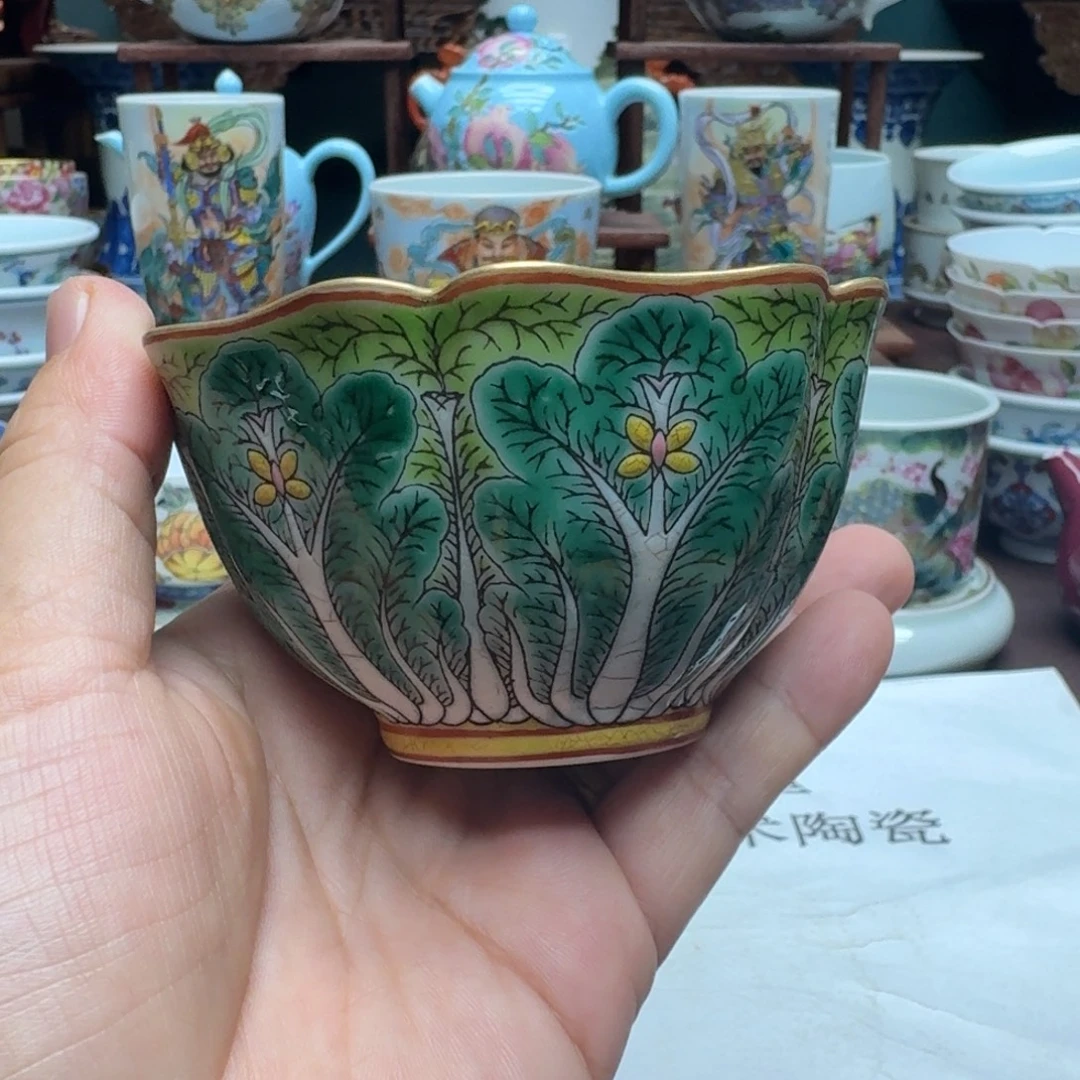 景德镇手工手绘展示