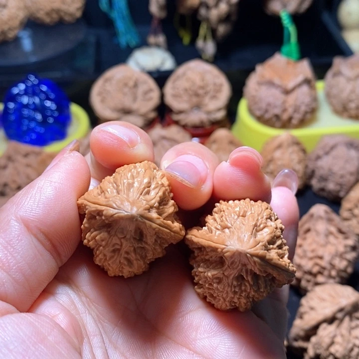 桃核吊坠塔尖微修