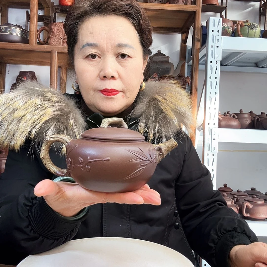 紫砂茶壶雷**行紫砂壶泡茶喝起来