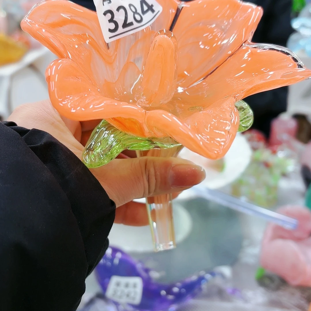 福利不退不减琉璃花瓶艺术品