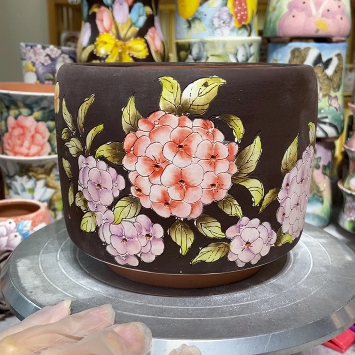 景德镇艺术手绘作品