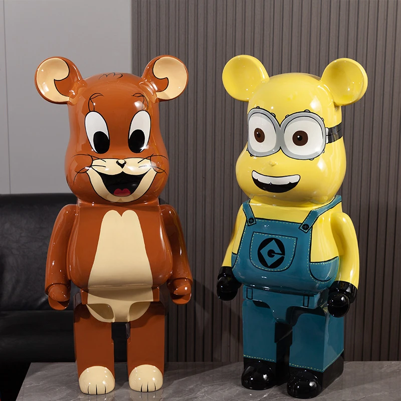 创意卡通暴力熊大摆件存钱罐客厅轻奢装饰品电视柜儿童房节日礼物